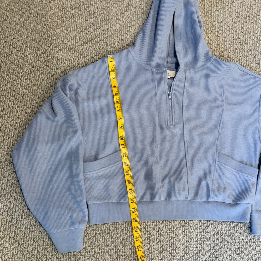 Thread & Supply Light Blue Women’s Hoodie Large - Picture 6 of 6